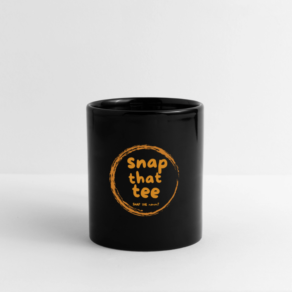 Snap that tee - Mug uni - noir