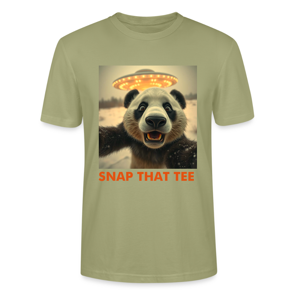 Out Of This Panda - T-shirt bio Unisexe - Snap that tee - vert brouillard