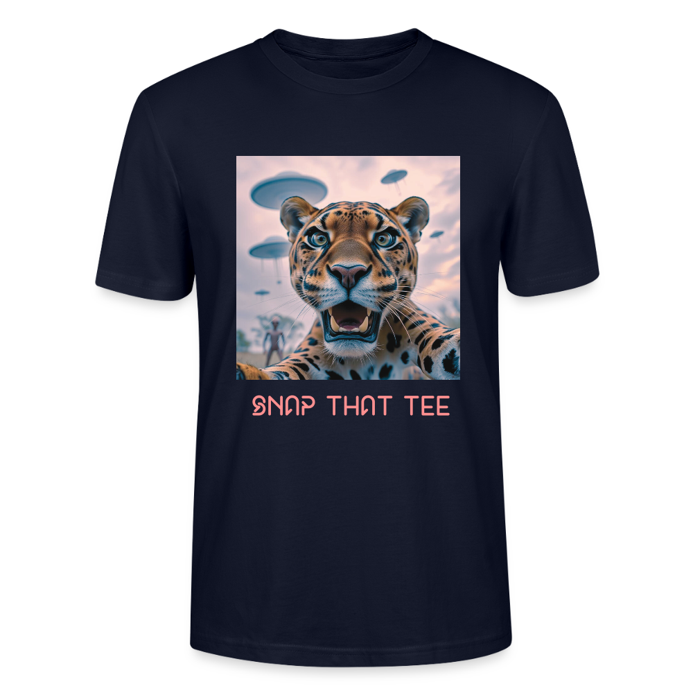 Galactic Panther - T-shirt bio Unisexe - Snap that tee - marine