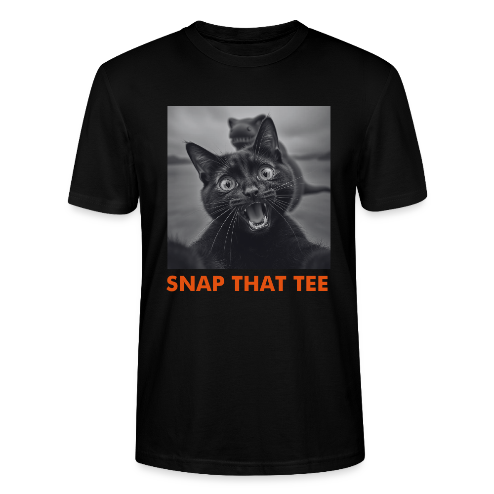 Loch Ness Selfie - T-shirt bio Unisexe - Snap that tee - noir