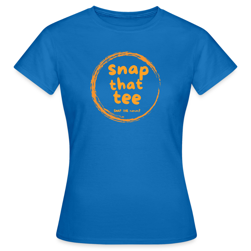 Snap That Tee Logo Two - T-shirt Femme - bleu royal