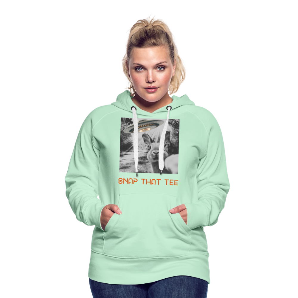 Hop to Space - Hoodie Femme - vert clair menthe