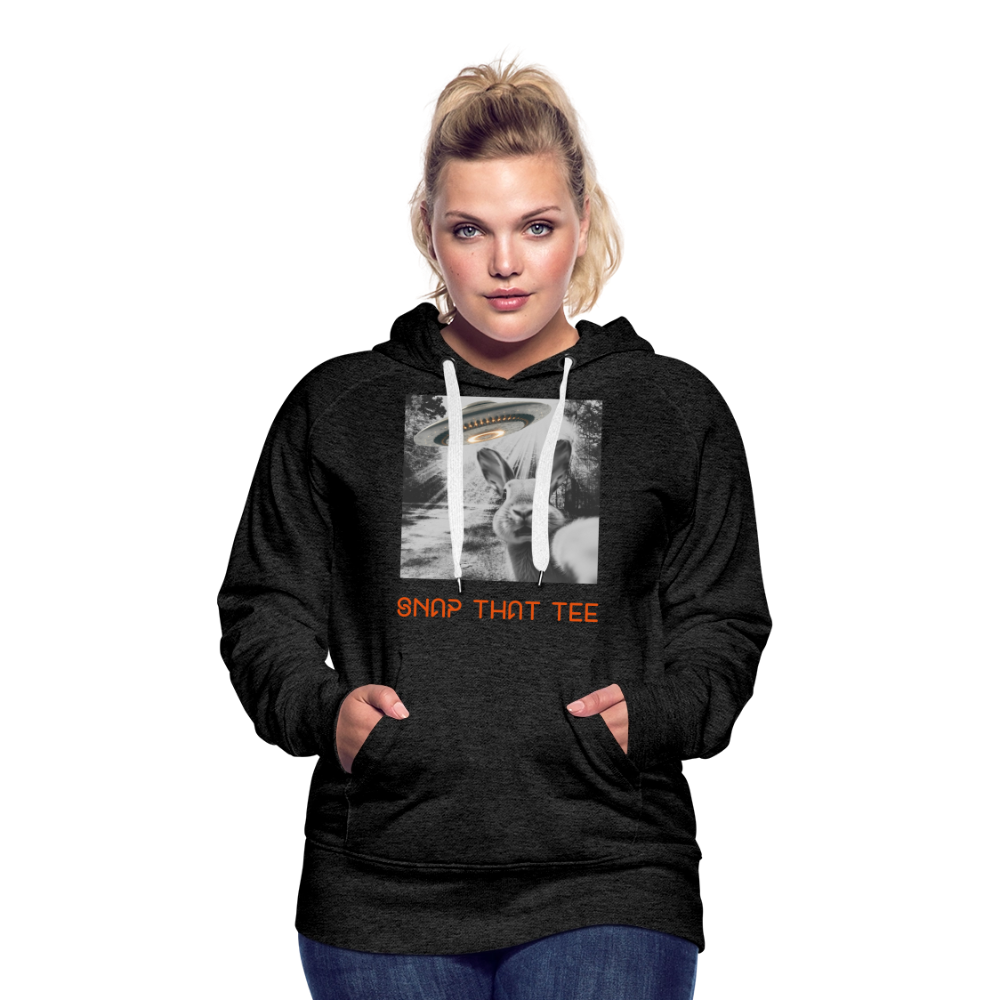 Hop to Space - Hoodie Femme - charbon