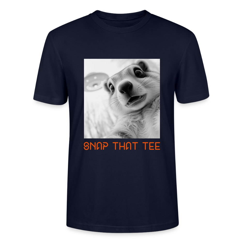 Beam Me Nut - T-shirt bio Unisexe - Snap that tee - marine