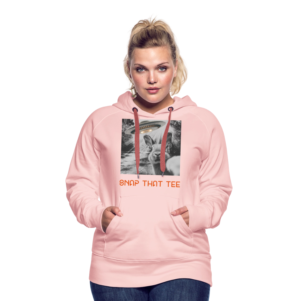 Hop to Space - Hoodie Femme - rose cristal