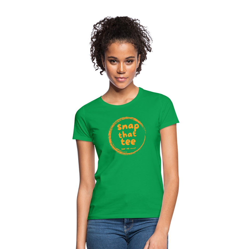 Snap That Tee Logo Two - T-shirt Femme - vert