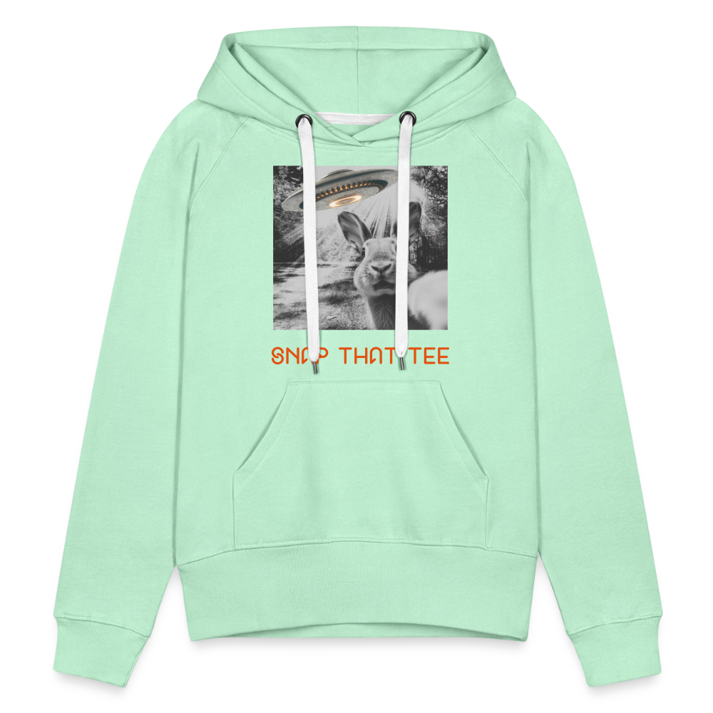Hop to Space - Hoodie Femme - vert clair menthe