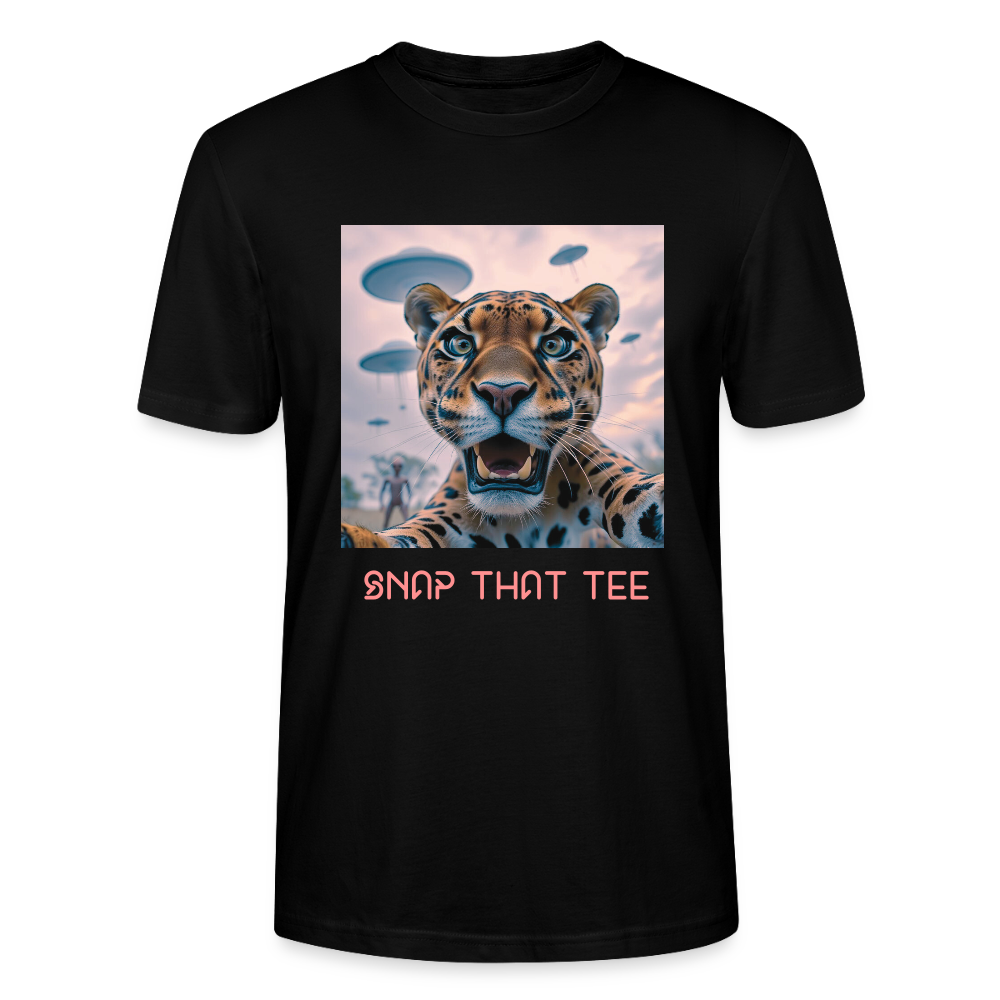 Galactic Panther - T-shirt bio Unisexe - Snap that tee - noir
