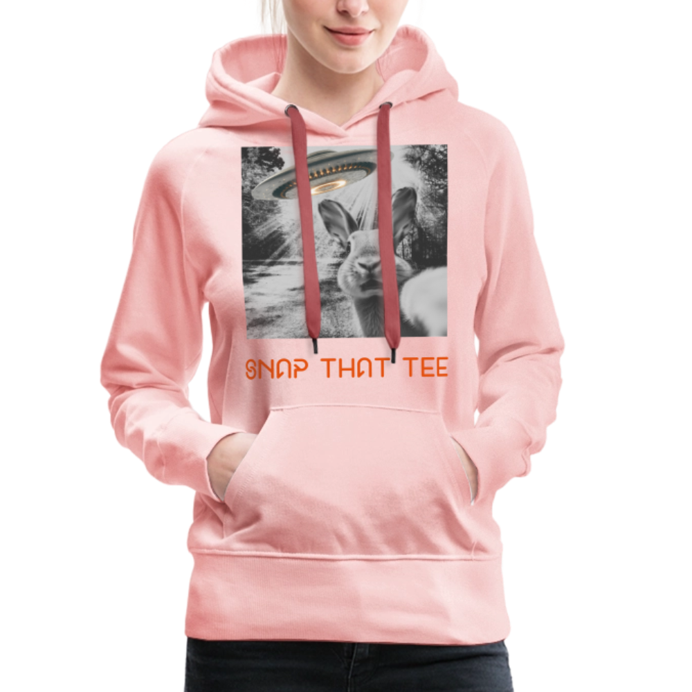 Hop to Space - Hoodie Femme - rose cristal