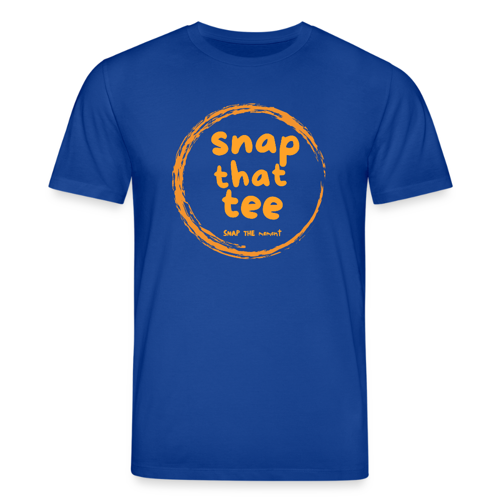 Snap That Tee Logo Again - T-shirt bio  Unisexe - bleu foncé