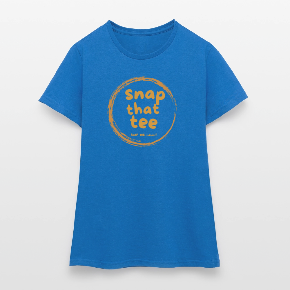 Snap That Tee Logo Two - T-shirt Femme - bleu royal