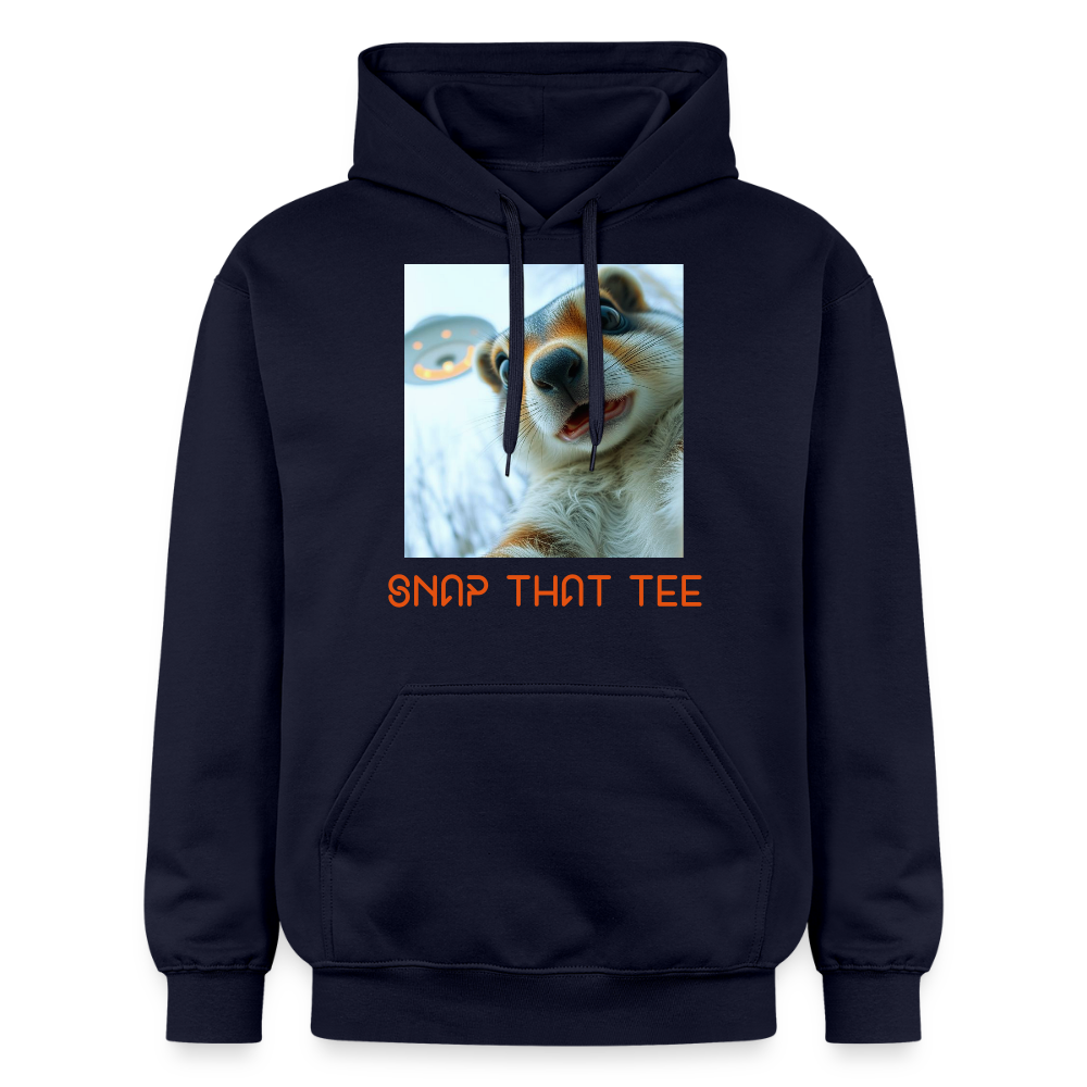 Nutty Abduction - Hoodie Unisexe - Snap that tee - bleu marine