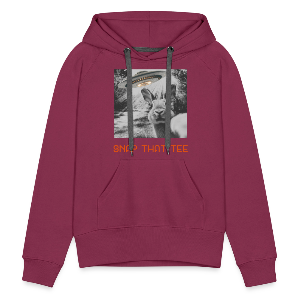 Hop to Space - Hoodie Femme - bordeaux