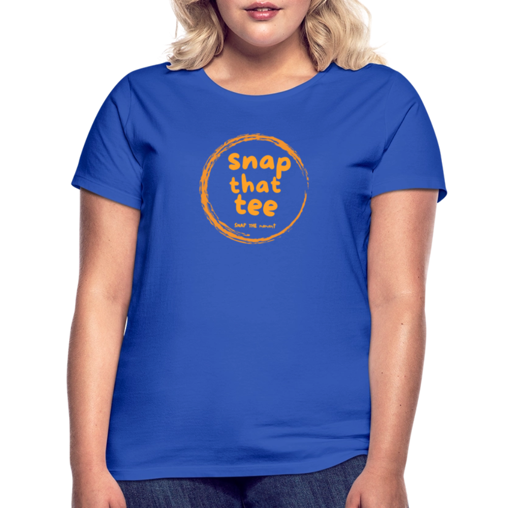 Snap That Tee Logo Two - T-shirt Femme - bleu royal