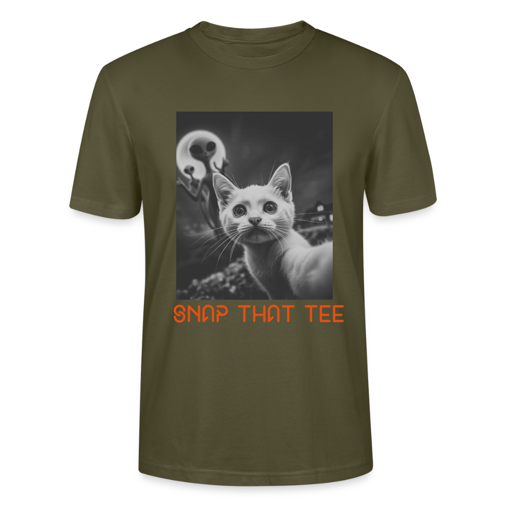 Puuranormal - T-shirt bio Unisexe - Snap that tee - kaki