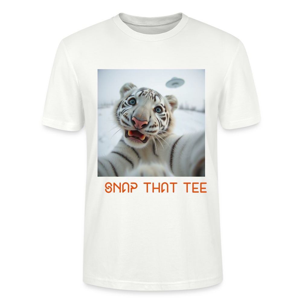 Extra-Territigerstrial - T-shirt bio Unisexe - Snap that tee - blanc