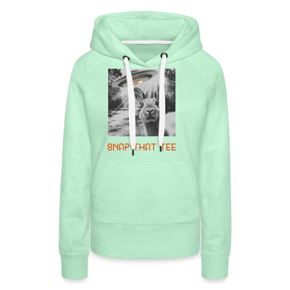 Hop to Space - Hoodie Femme - vert clair menthe