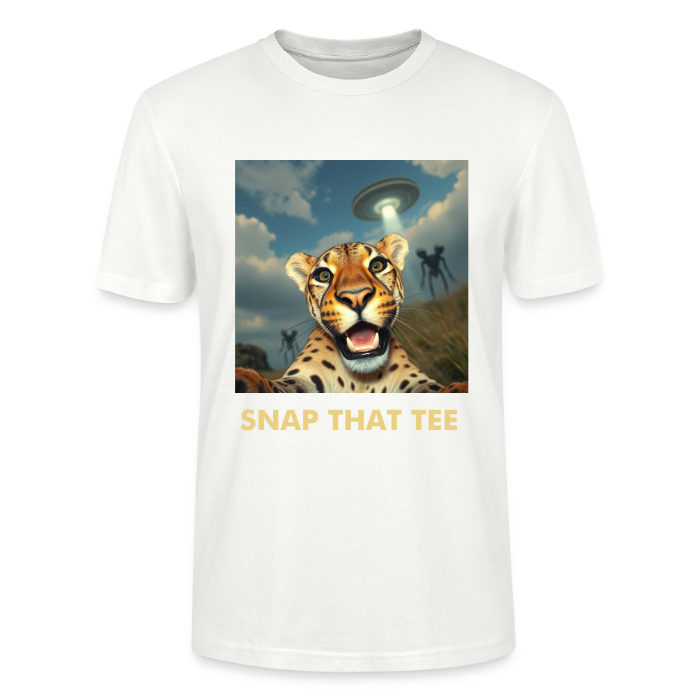 Jungle Meets Cosmos - T-shirt bio Unisexe - Snap that tee - blanc