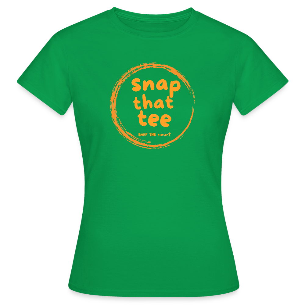 Snap That Tee Logo Two - T-shirt Femme - vert
