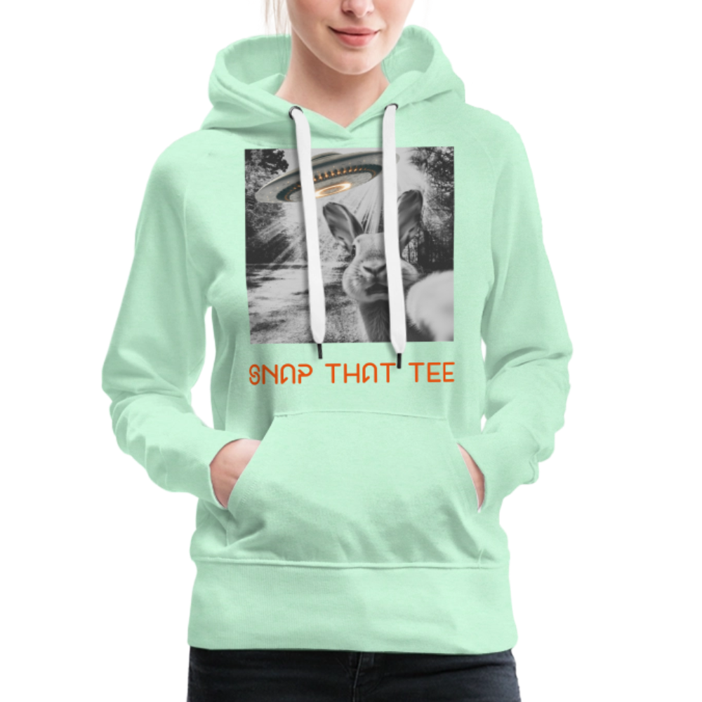 Hop to Space - Hoodie Femme - vert clair menthe