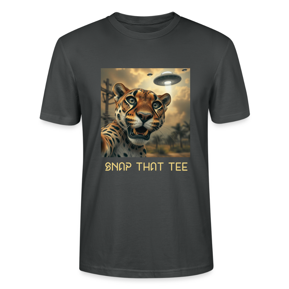 Beam Me Roar - T-shirt bio  Unisexe - Snap that tee - charbon