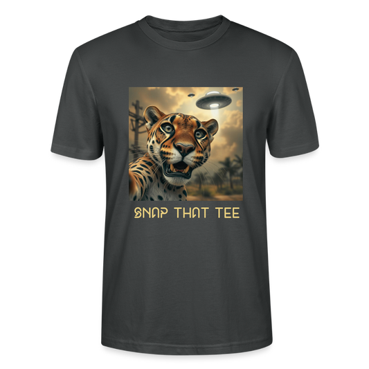 Beam Me Roar - T-shirt bio  Unisexe - Snap that tee - charbon