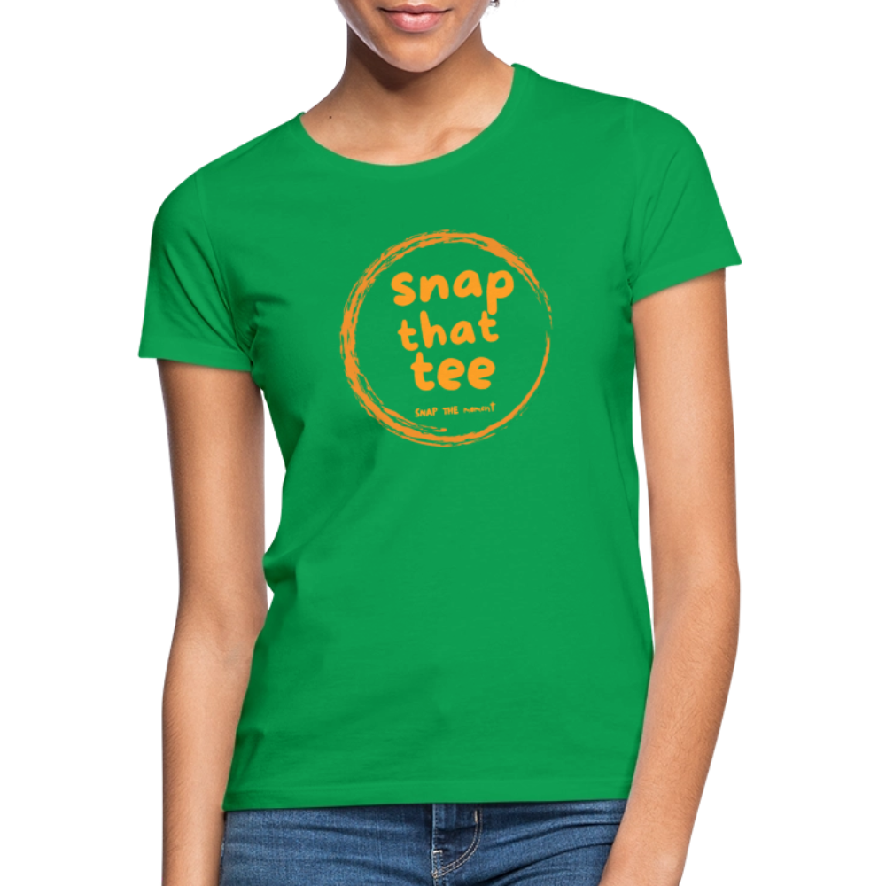 Snap That Tee Logo Two - T-shirt Femme - vert