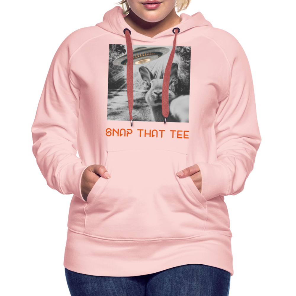 Hop to Space - Hoodie Femme - rose cristal