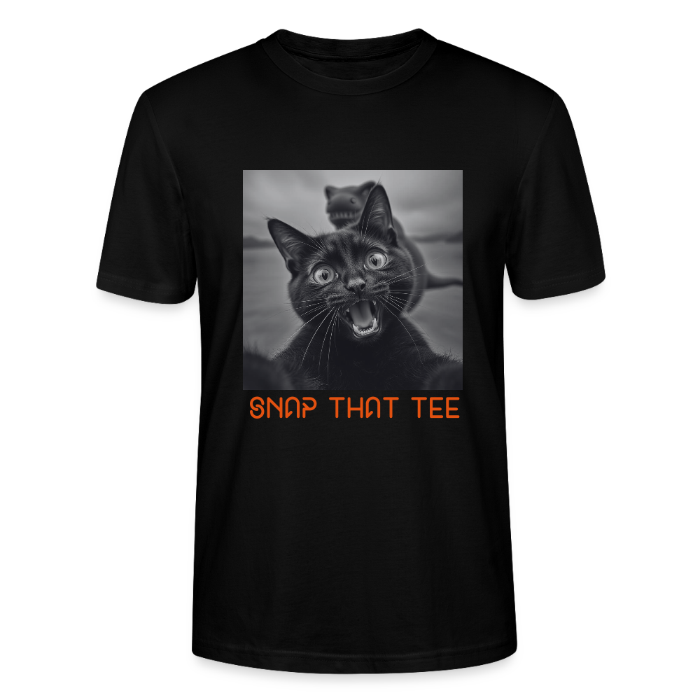 Loch Ness Selfie - T-shirt bio Unisexe - Snap that tee - noir