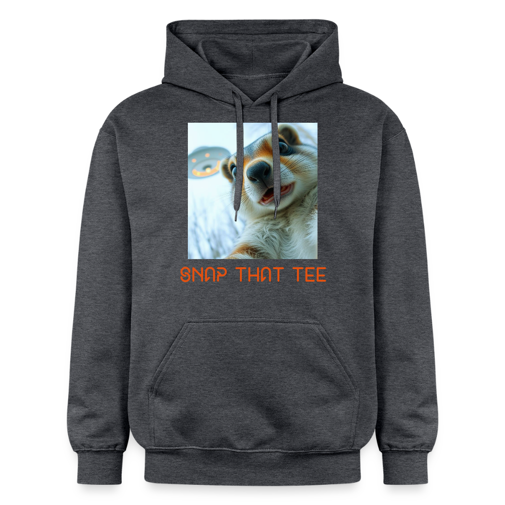 Nutty Abduction - Hoodie Unisexe - Snap that tee - gris foncé chiné