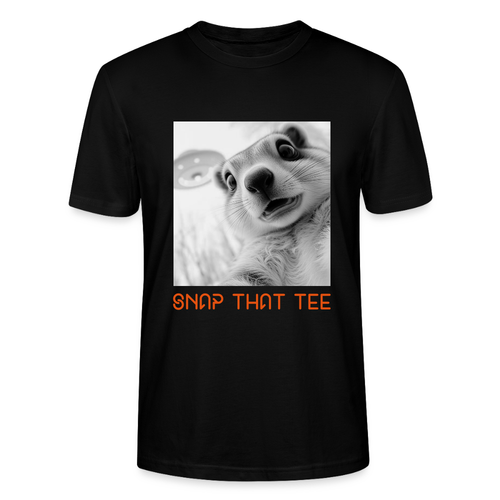 Beam Me Nut - T-shirt bio Unisexe - Snap that tee - noir