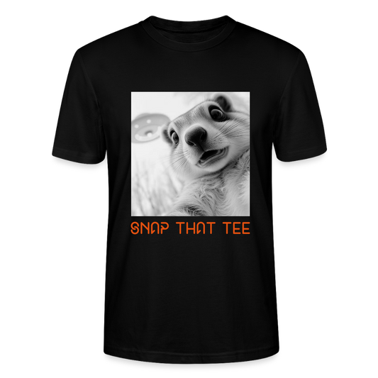 Beam Me Nut - T-shirt bio Unisexe - Snap that tee - noir
