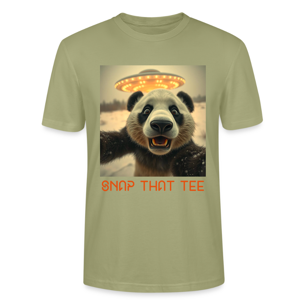 Out Of This Panda - T-shirt bio Unisexe - Snap that tee - vert brouillard