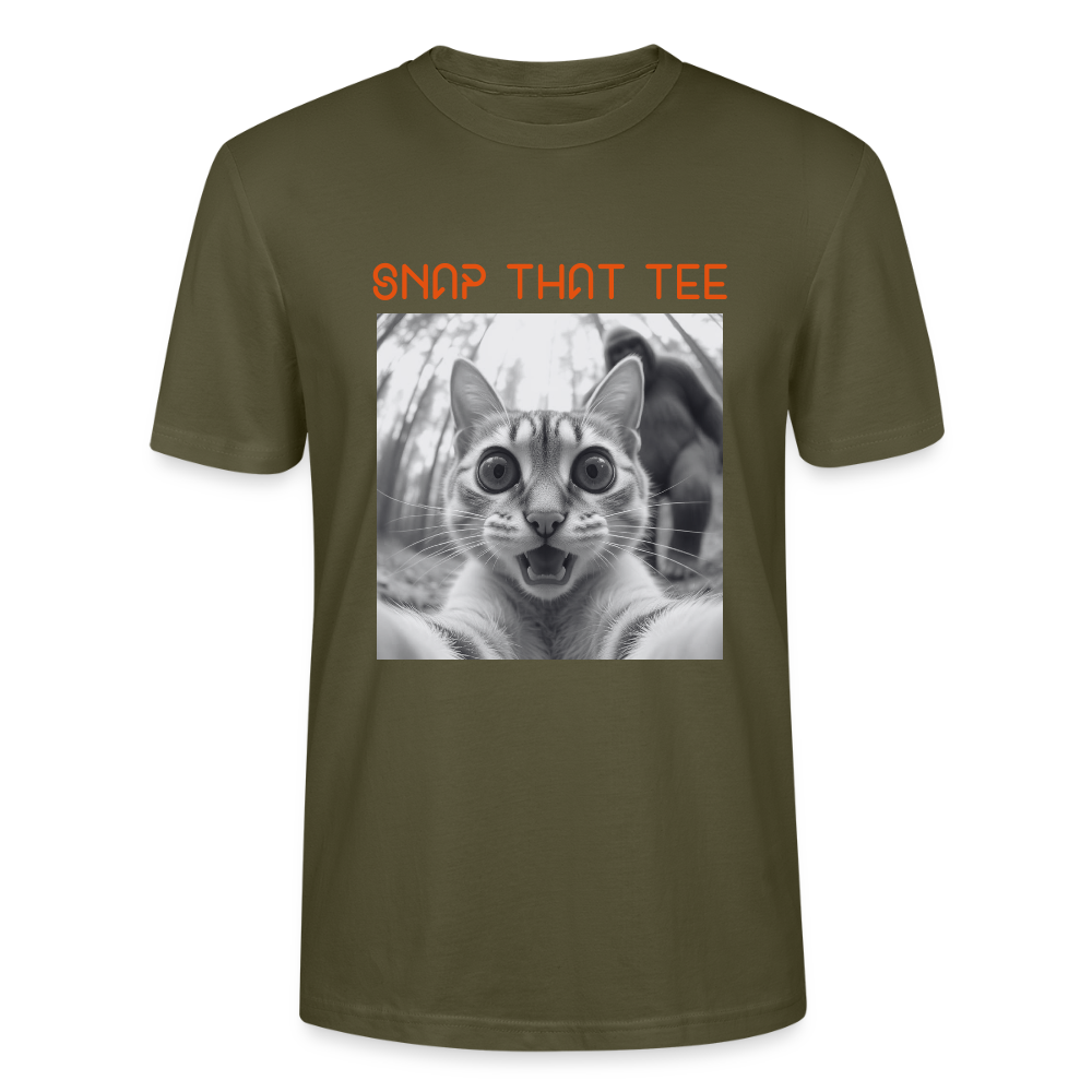 Legendary Meow - T-shirt bio Unisexe - Snap that tee - kaki