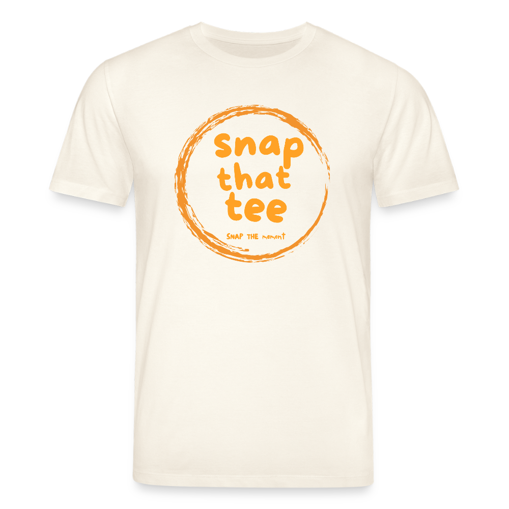Snap That Tee Logo Again - T-shirt bio  Unisexe - blanc nature