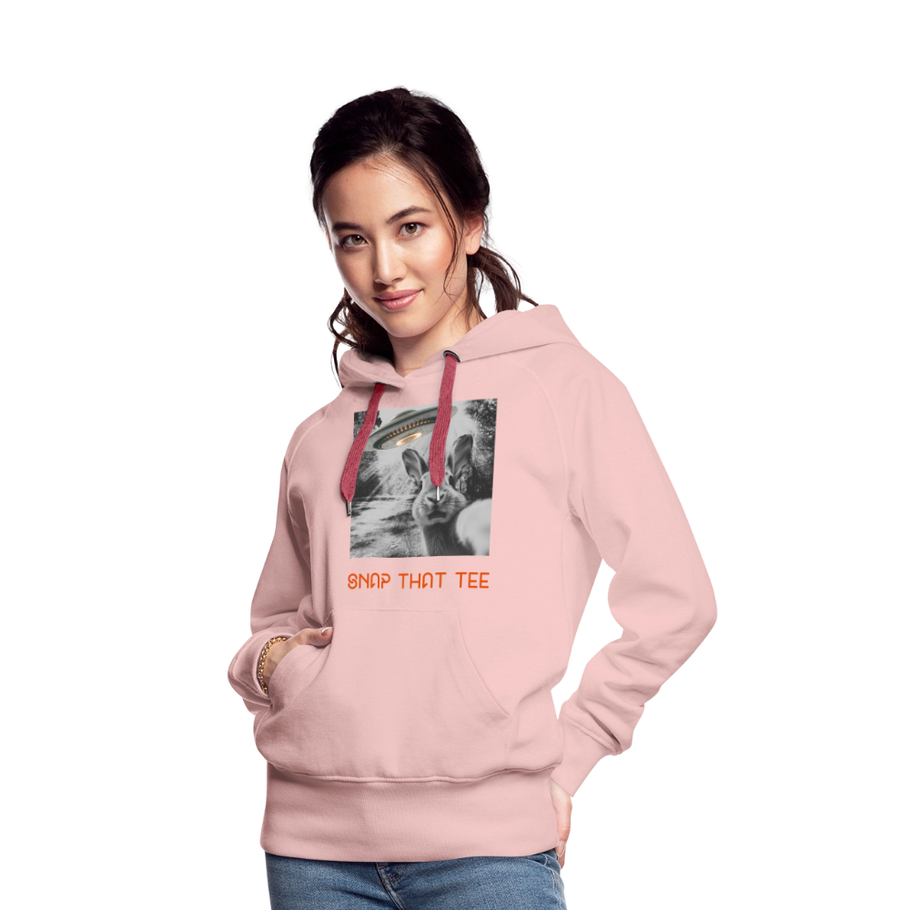 Hop to Space - Hoodie Femme - rose cristal