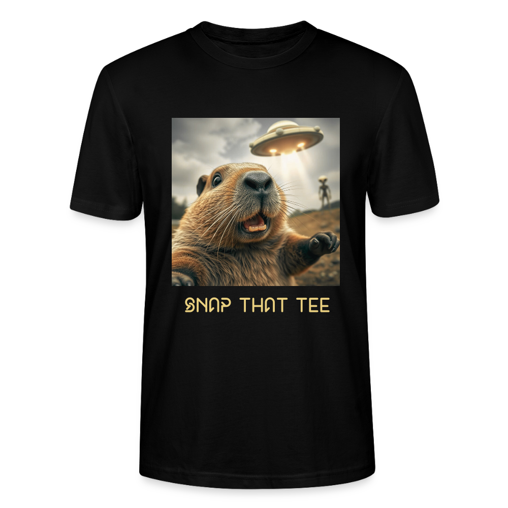 Gnawthing to See Here - T-shirt bio Unisexe - Snap that tee - noir