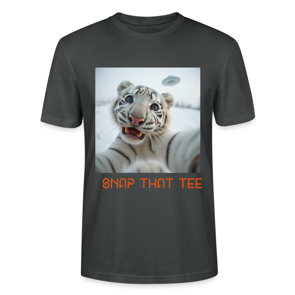 Extra-Territigerstrial - T-shirt bio Unisexe - Snap that tee - charbon