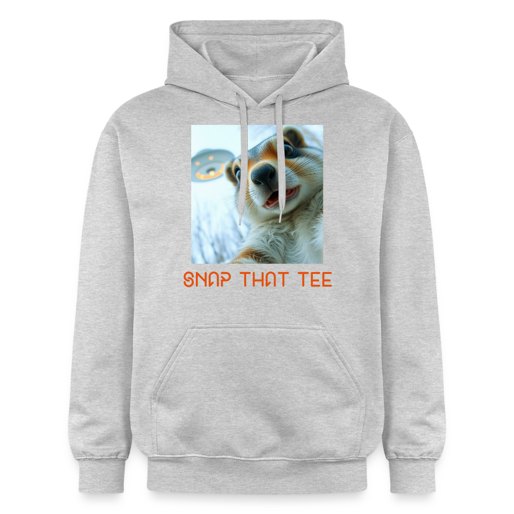 Nutty Abduction - Hoodie Unisexe - Snap that tee - gris clair chiné