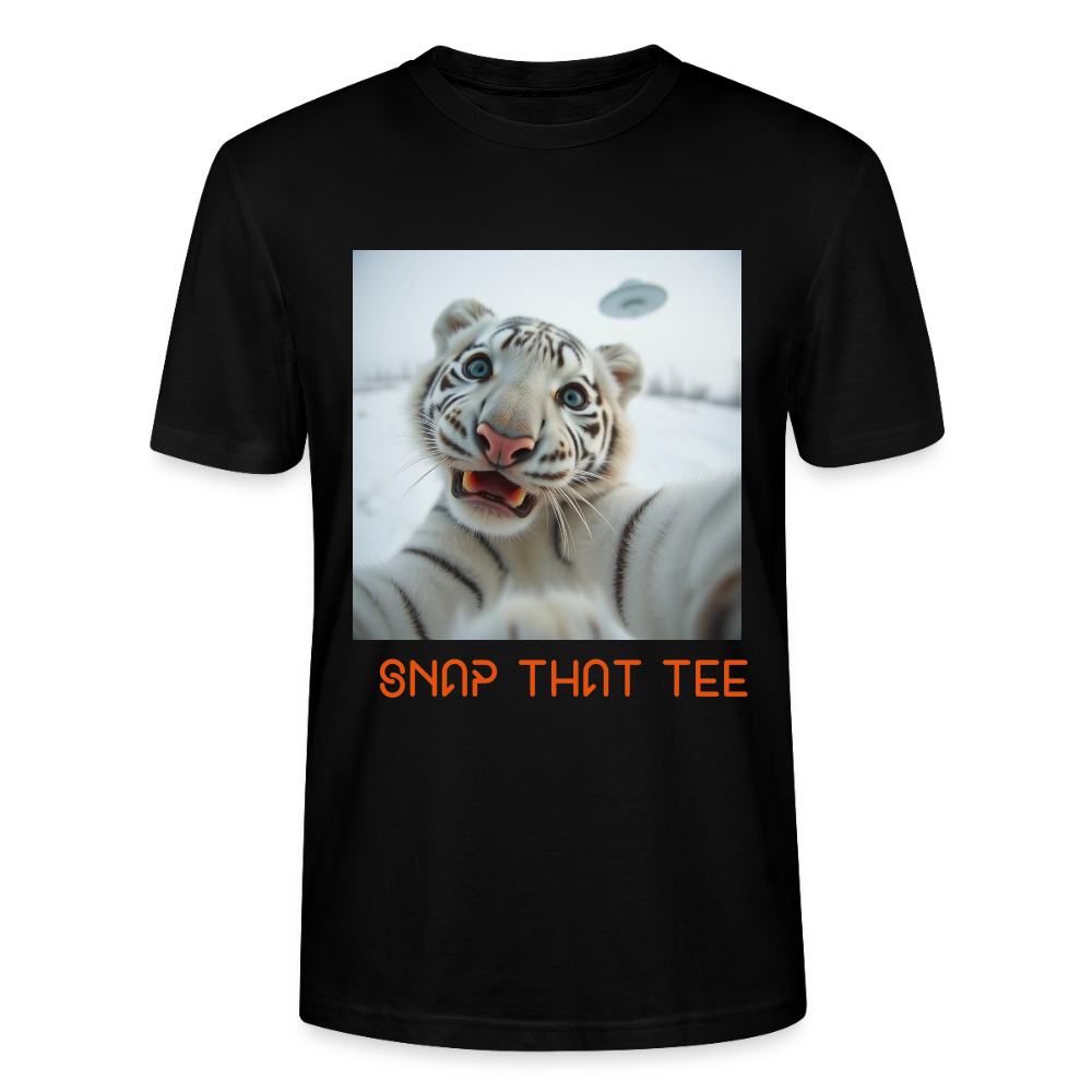 Extra-Territigerstrial - T-shirt bio Unisexe - Snap that tee - noir