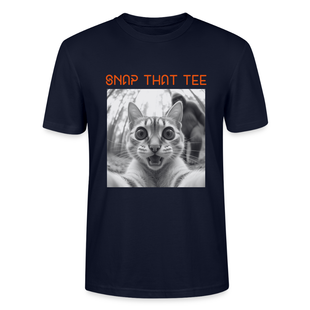 Legendary Meow - T-shirt bio Unisexe - Snap that tee - marine