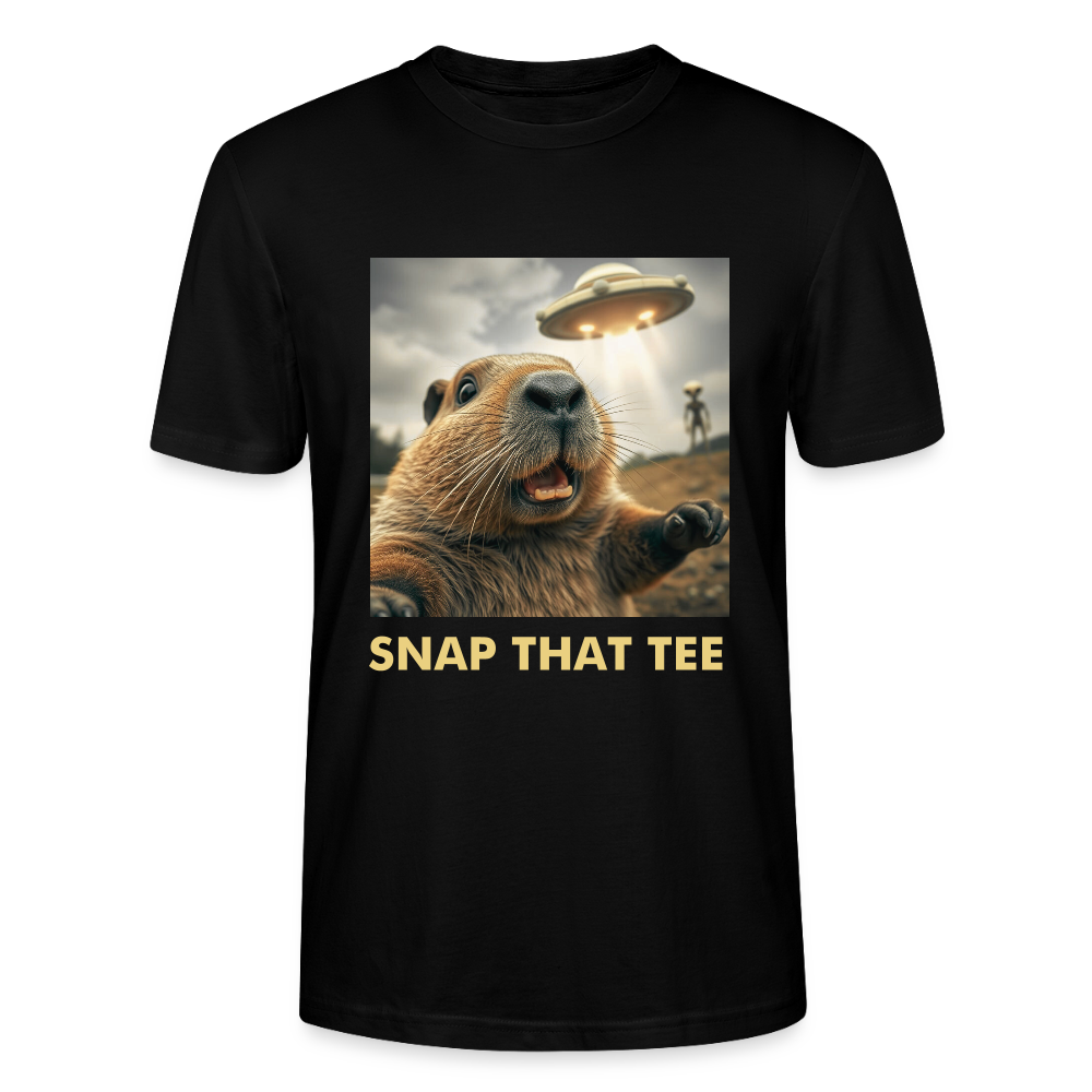 Gnawthing to See Here  - T-shirt bio Unisexe -Snap that tee - noir