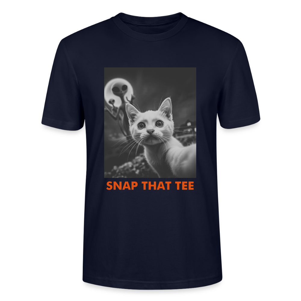 Puuranormal - T-shirt bio Unisexe - Snap that tee - marine