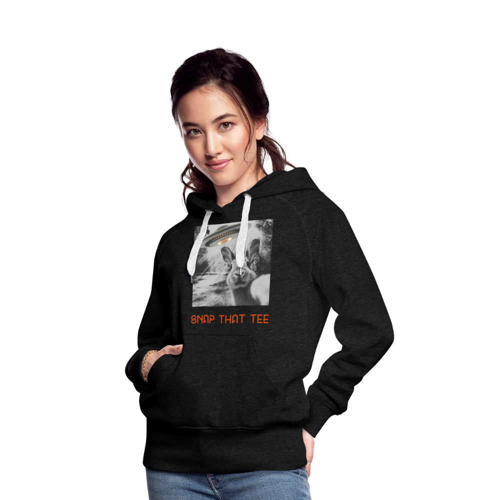 Hop to Space - Hoodie Femme - charbon