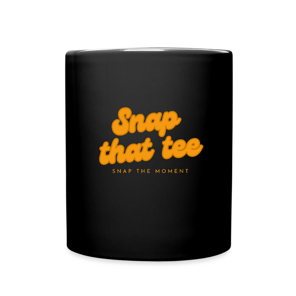 Snap that tee again - Mug - noir