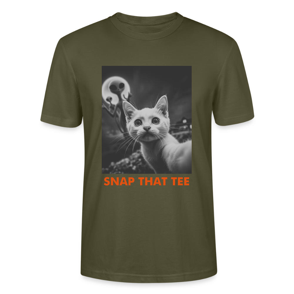 Puuranormal - T-shirt bio Unisexe - Snap that tee - kaki