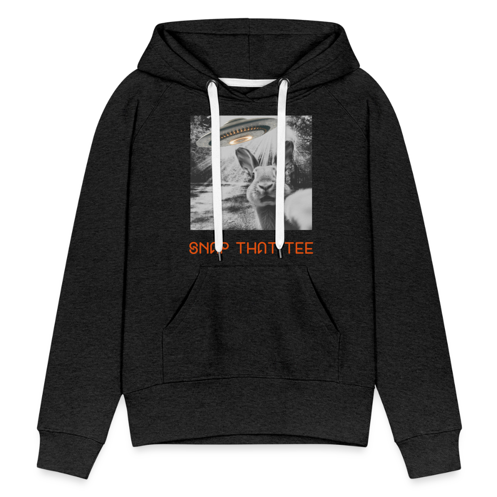 Hop to Space - Hoodie Femme - charbon