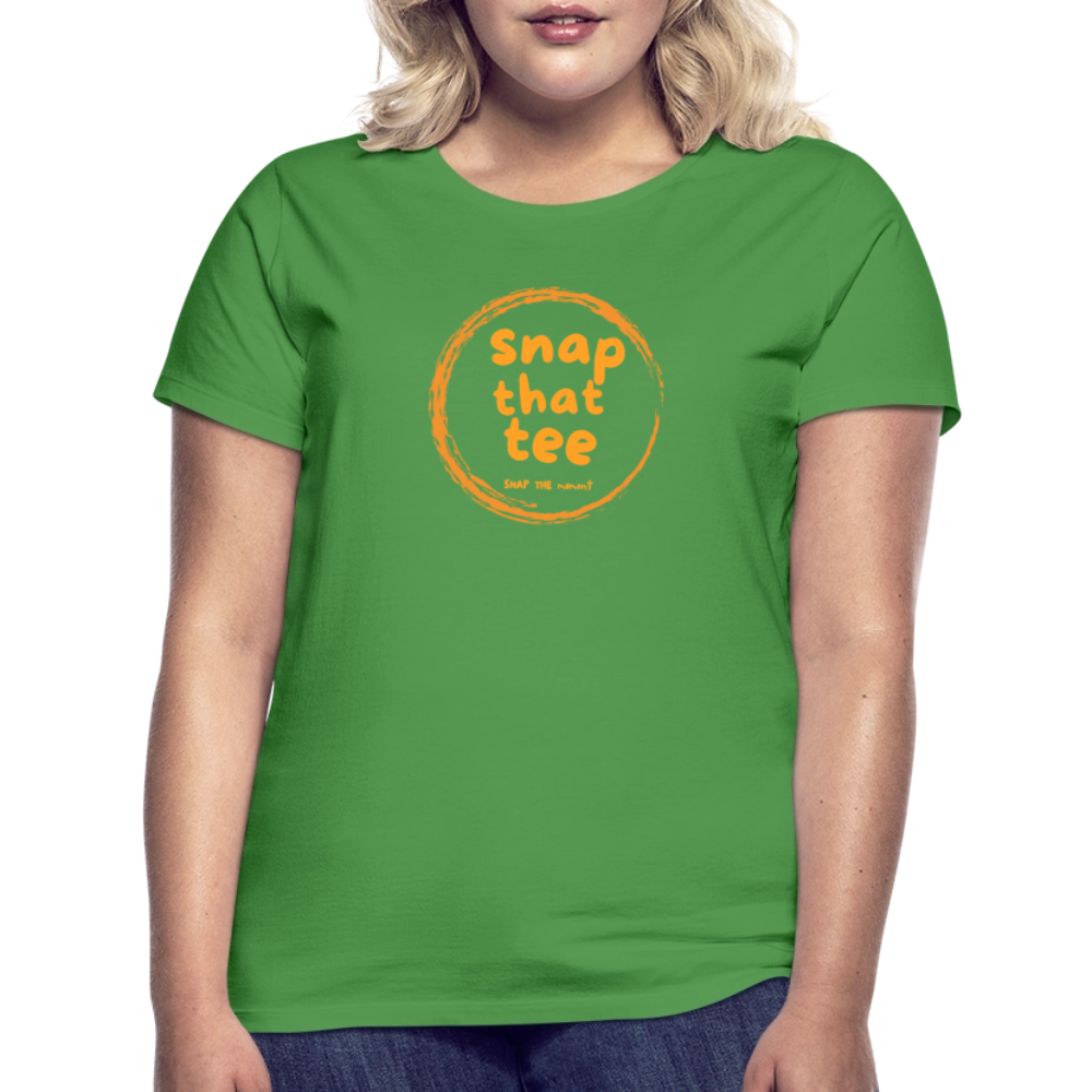 Snap That Tee Logo Two - T-shirt Femme - vert