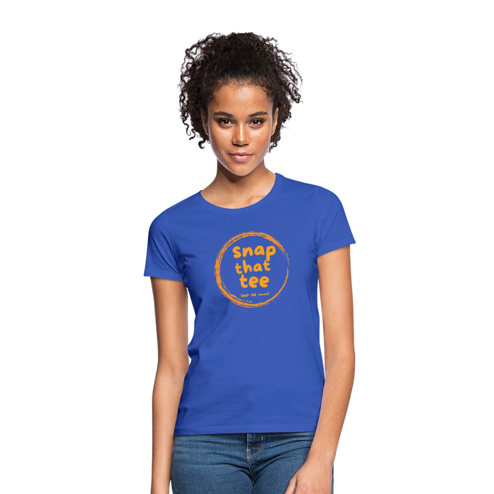 Snap That Tee Logo Two - T-shirt Femme - bleu royal