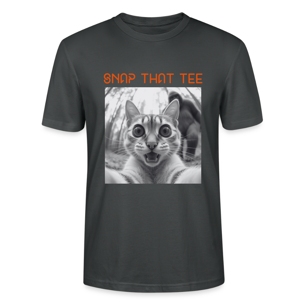Legendary Meow - T-shirt bio Unisexe - Snap that tee - charbon